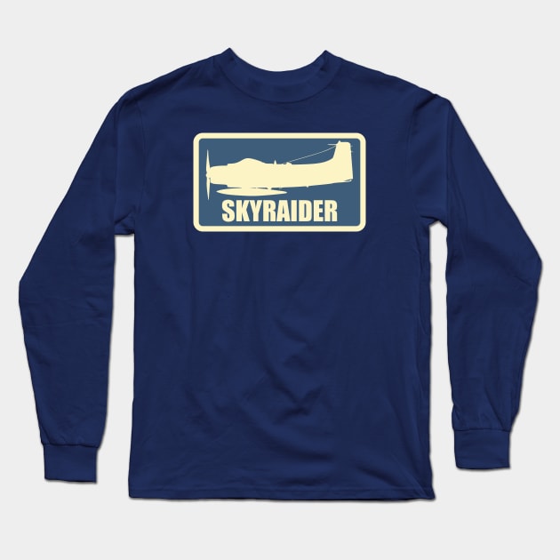 A-1 Skyraider Long Sleeve T-Shirt by TCP